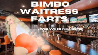 Bimbo Waitress Farts (1080MP4)