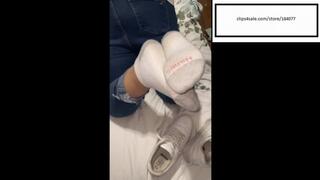 Delicious Hanes Wants a footrub