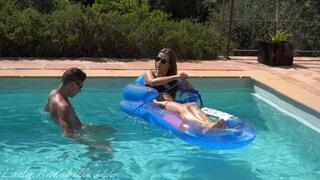 SWIMMING CBT WITH MY POOL BOY