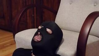 Masacrated slave after toilet session