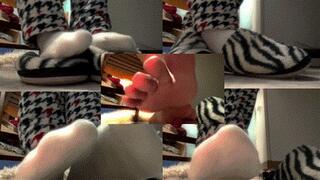 Do you like being at My feet? (part 4)