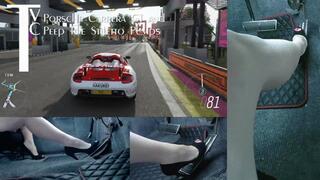 Porsche Carrera GT and Peep Toe Stiletto Pumps (mp4 1080p)