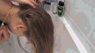 Sensual washing hair 19WH