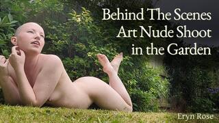 Behind the scenes - Shooting Art Nudes in the Garden with DGPhotoArt
