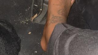 Soft Pedal Pumping- Smooth Barefoot Drive to some R&B