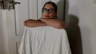 Behind The Scenes - Satin panties (2022) (MP4)