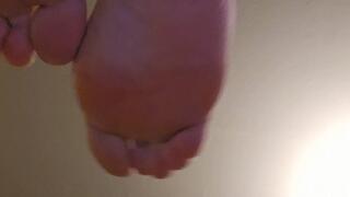 Extra close soles and bottom of my feet