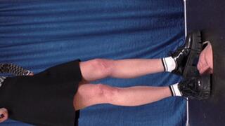 Floor-face destruction using dirty office lofer shoes (part 4 of ..), flo612x 1080p