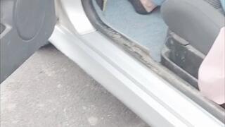 Pedal pumping hard revving engine boils Outside