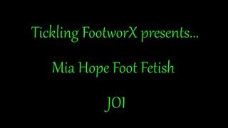 Mia Hope JOI For Her Feet