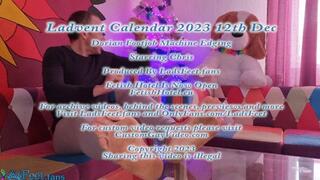 Ladvent Calendar 23 - 12th Dec - Footjob Edging From Dorian's Silicone Foot