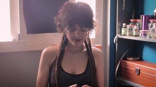 Sharing the first two cigarettes in the morning | Astrid