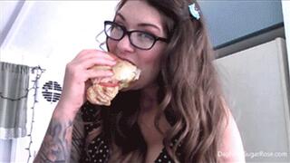 * 854x480p * Close Up Stages Of Chewing, Part 2 - MOV