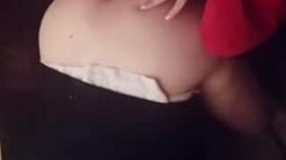 Fucking surprise in the warehouse during a thunderstorm