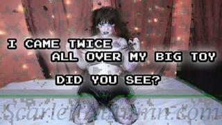 Did you see me cumming twice? - WMV HD 1080p