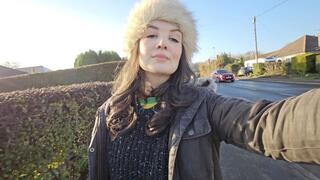 Trouser wetting by the road peeing