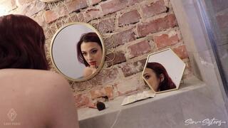 Cuckold humiliation before the date with real man - [720p]