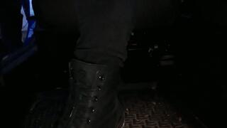 Unknown PoV Driving and Pedalpumping 7 with Winter Boots