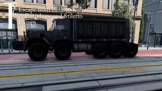 Escape from Belasco City in Pantyhose and Stiletto Pumps (mp4 1080p)