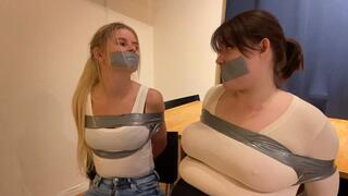 Summer & Snowflake: Duct Tape Challenge Goes Wrong WMV