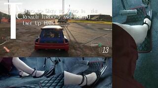 Zero to Sixty to Zero in the Renault Turbo 5 and Knitted Lace Up Flats (mp4 1080p)