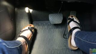 Birkenstock Pedal Pumping Dark Nails