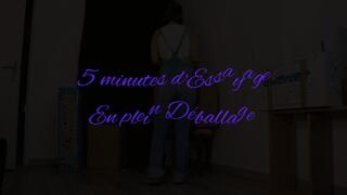 French - 5 minutes d'essayage en plein Déballage !