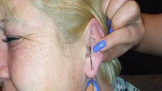 Pierce stepmom's ears WMV