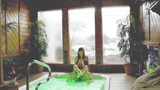 Hot Tub Headscissors with Dunking!