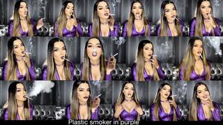 Purple seduction by plastic smoker!