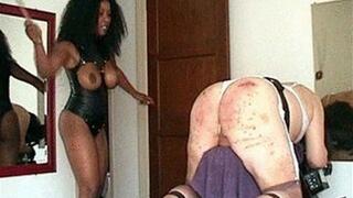 BEATING MY BITCH FOR FUN!