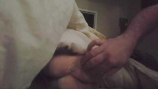 Sleep n Creep Compound Clip (foot sniffing, sleeping, foot rubbing, consensual candid)