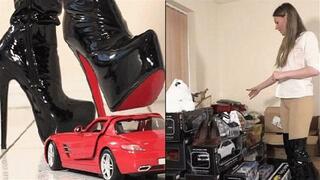 Victoria 1 - Crushing Mercedes (Close-up) WMV