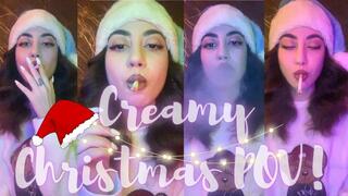 Creamy Christmas POV