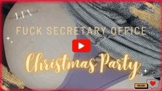 Fuck Ginger Office Slut LeverageURAssets at Christmas Party in the Supply Closet- 556