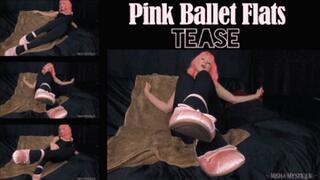 Pink Ballet Flats Tease - mp4 version