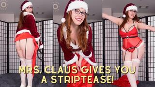 Mrs Claus Gives You A Striptease!
