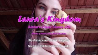Aisha's Clear Claws JOI