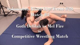 F986 - Goth Delilah vs Mel Fire