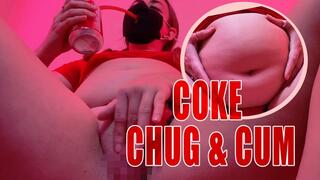 Coke Belly Bloat Chug & Cum