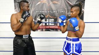 Whitney vs Darrius Mixed Boxing