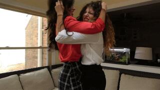 Office Catfight: Ama Rios and Morgana (4K)