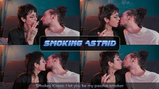Smokey Kisses: I let you be my passive smoker | Astrid ASMR