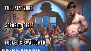 FULL SIZE VORE SORORITY GIRLS FUCKED & SWALLOWED