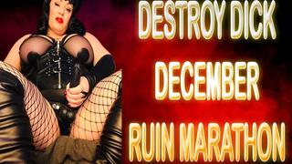 DESTROY DICK DECEMBER RUIN MARATHON