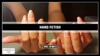 Fetish Hand Admire mes mains parfaite loser