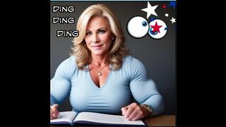 Phys Ed Teacher Lets Student Feel Her Biceps