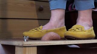 FLATS NIGHT (Four views) LOAFERS & BATHROOM SCALES CAM 2 PT1
