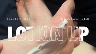 How I keep my slender feet and toes soft and sweet