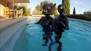 Rubberdolls pool fuck